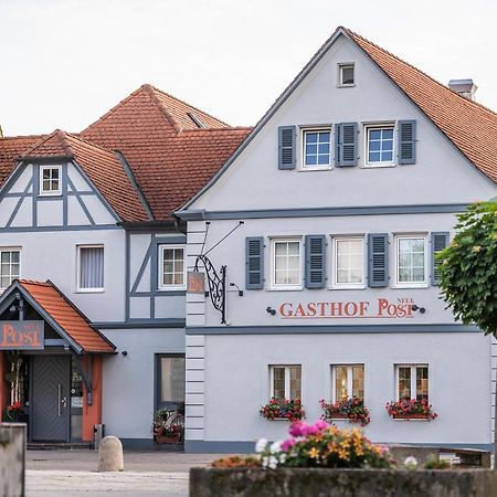 Hotel-Gasthof Neue Post Leutershausen  Exterior foto