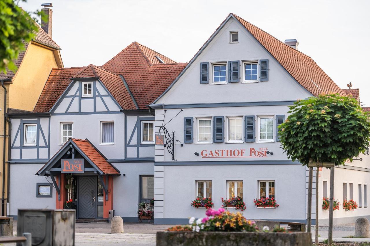 Hotel-Gasthof Neue Post Leutershausen  Exterior foto