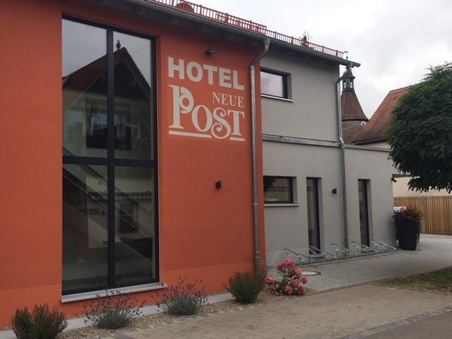 Hotel-Gasthof Neue Post Leutershausen  Exterior foto